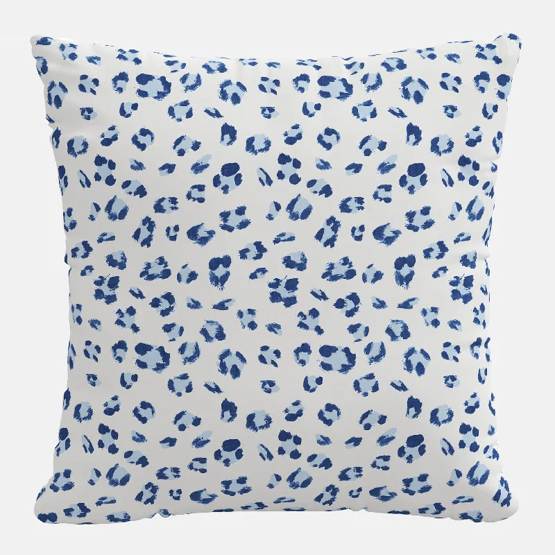 Cheetah Print Square Throw Pillow