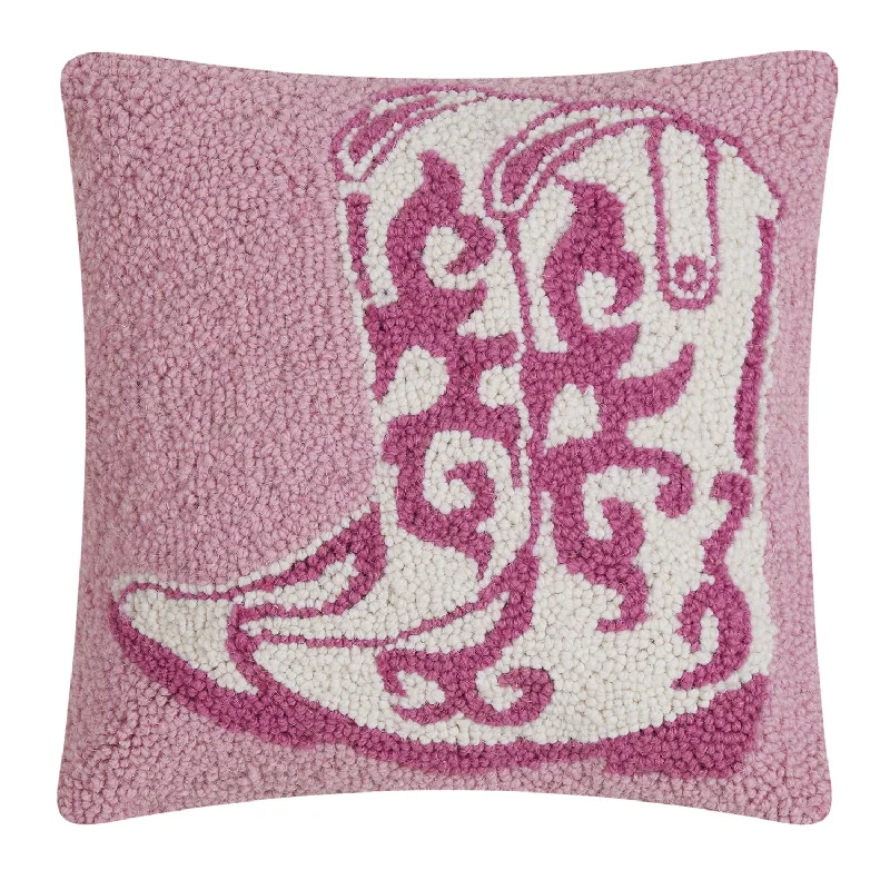 Cowgirl Boots Square Pillow