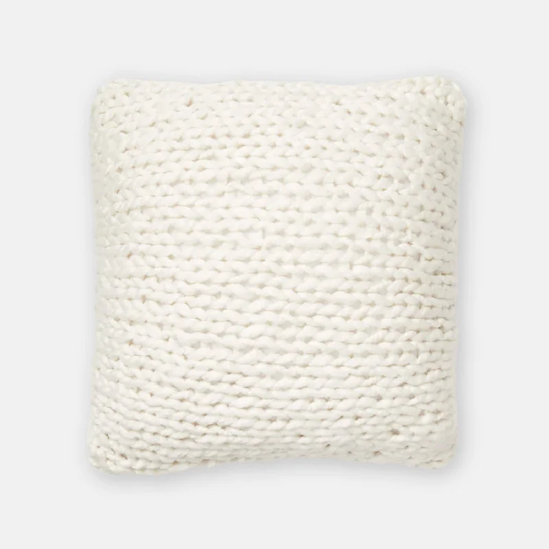 Emme Chunky Knit Square Pillow Cover