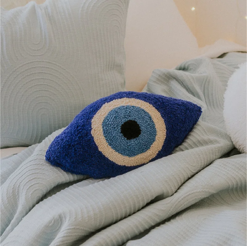 Evil Eye Shaped Pillow