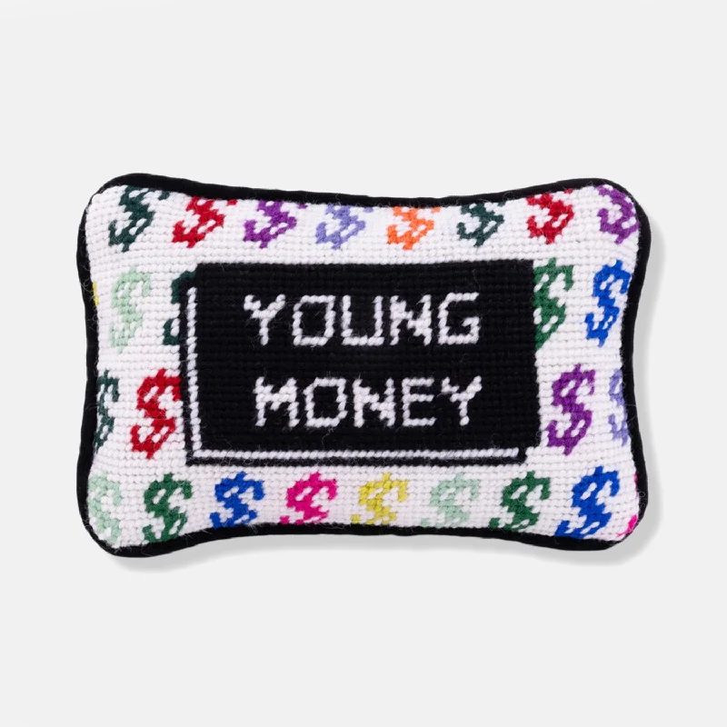 Furbish Young Money Mini Lumbar Pillow