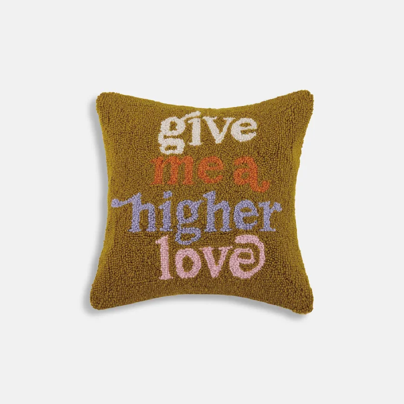 Higher Love Square Pillow