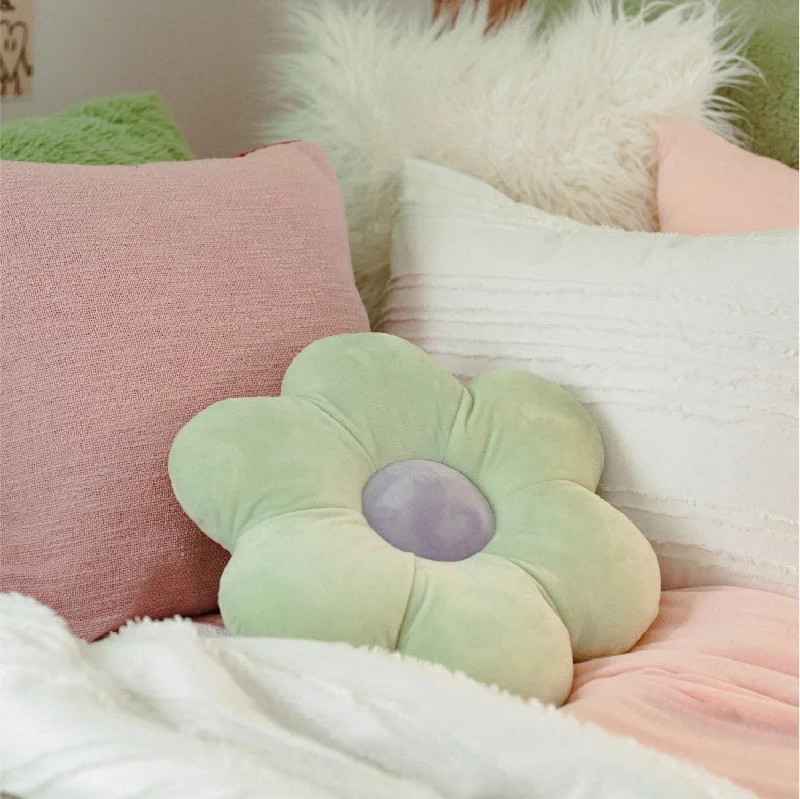 Holly Flower Shaped Pillow