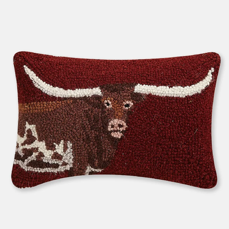 Longhorn Lumbar Pillow