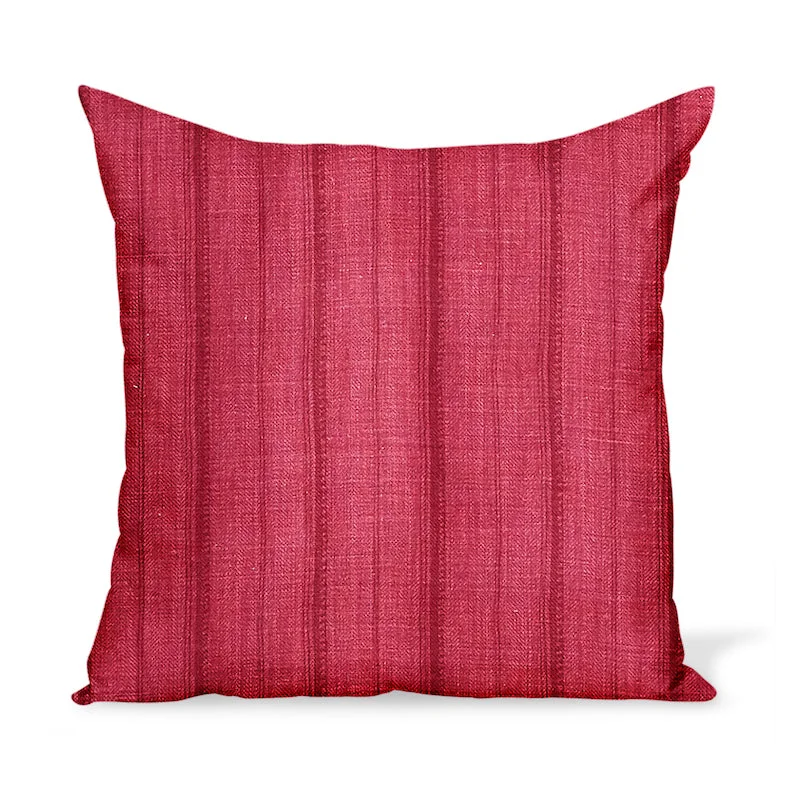 Peter Dunham Textiles Malabar in Hibiscus Pillow