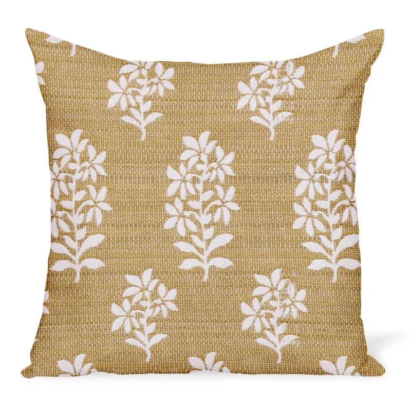 Peter Dunham Textiles Outdoor Asha in Gold Pillow