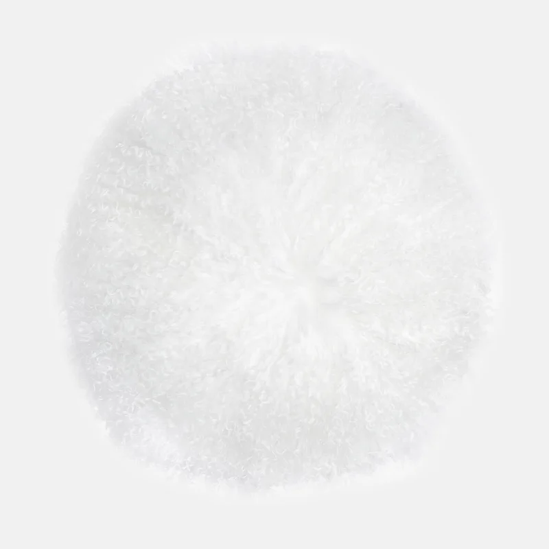 Sheepskin Round Pillow