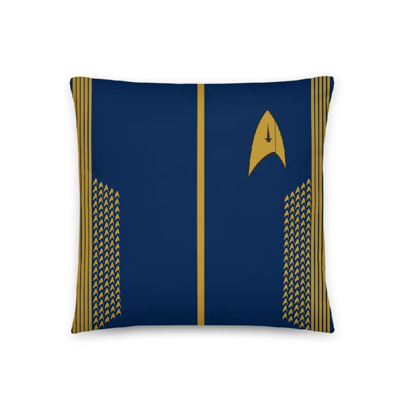 Star Trek: Discovery Command Uniform Throw Pillow