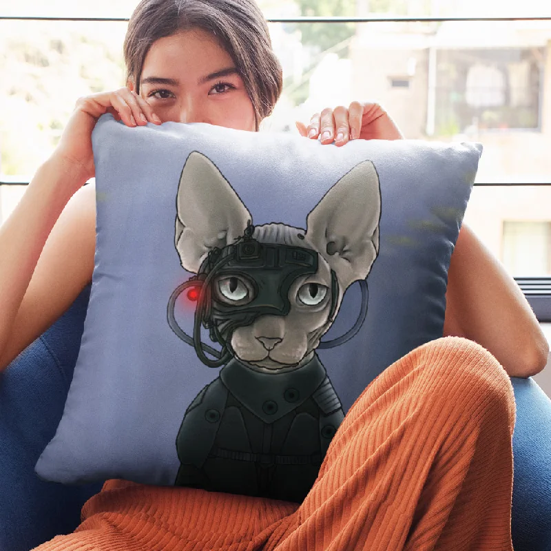 Star Trek: The Next Generation Borg Cat Pillow - 16" x 16"