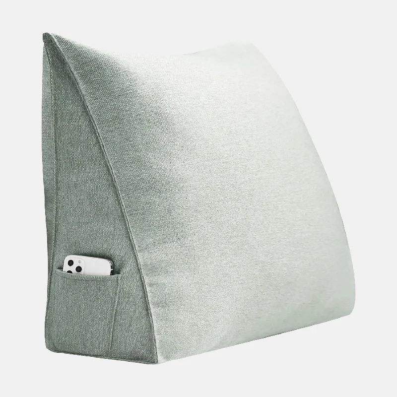 Triangular Headboard Wedge Pillow