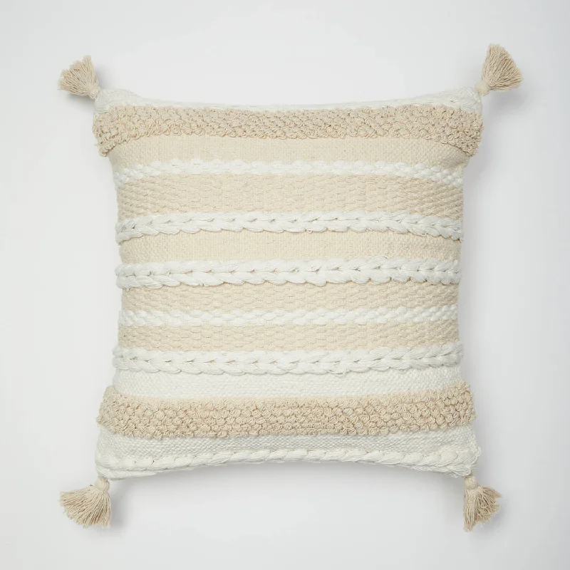 Willow Braided Square Pillow Cover