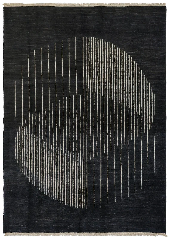 Abstract Spheres Handwoven Contemporary Rug, J76186