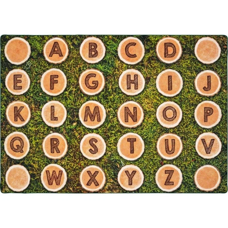 Alphabet Tree Rounds Seating Rug