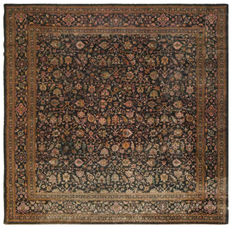 Vintage Amritsar Handwoven Traditional Rug, J75904