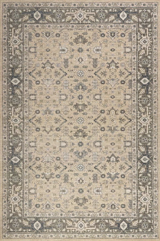 Anastasia Wool and Cotton Rug | Beige