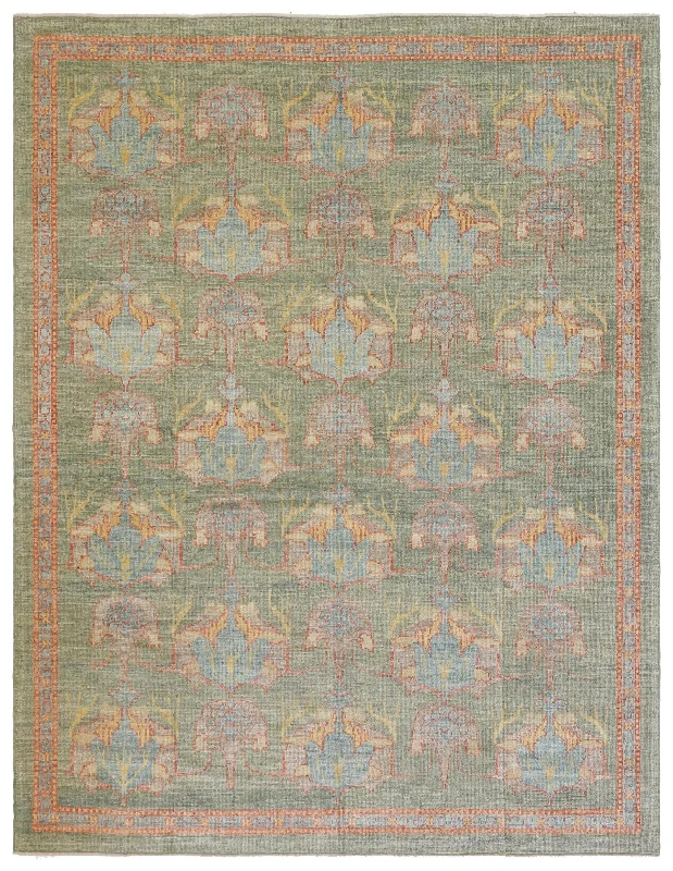 Arts & Crafts Handwoven Traditional Rug, 78645