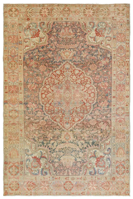 Vintage Bakhtiari Handwoven Tribal Rug, J66430