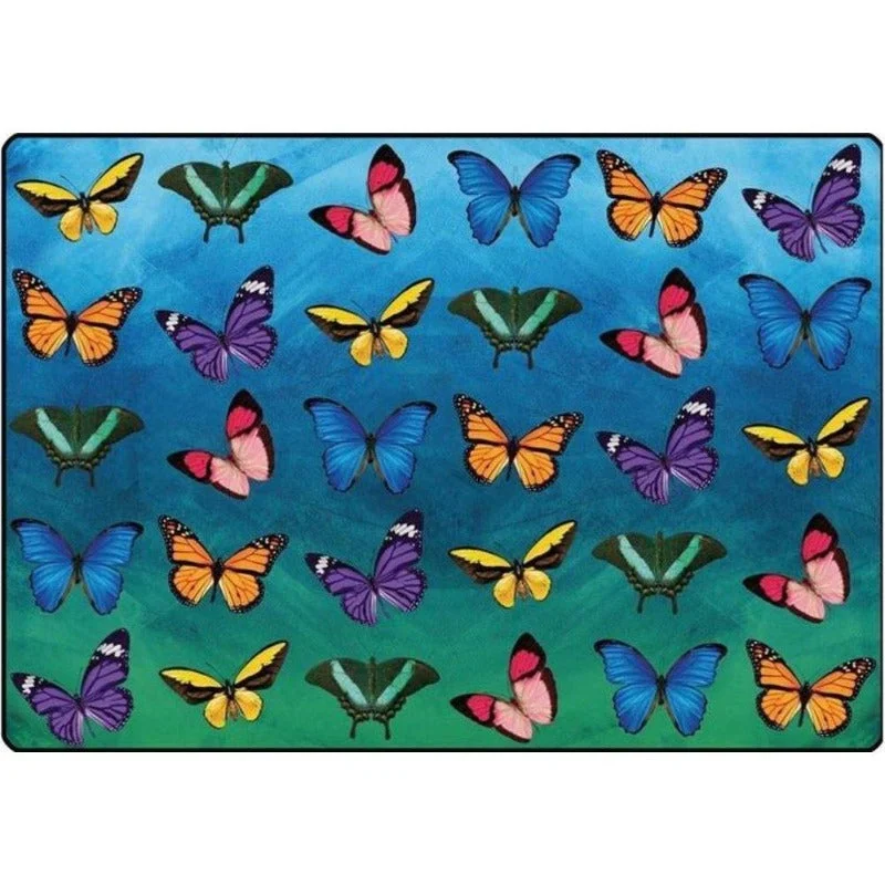 Beautiful Butterfly Seating Rug