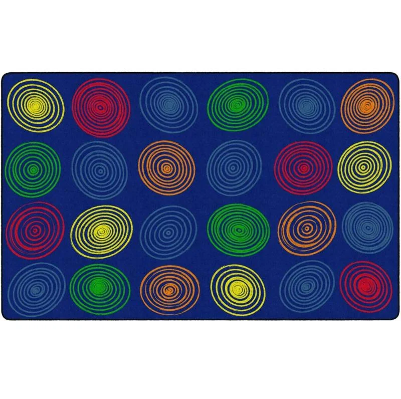 Circles Primary Seating Area Rug