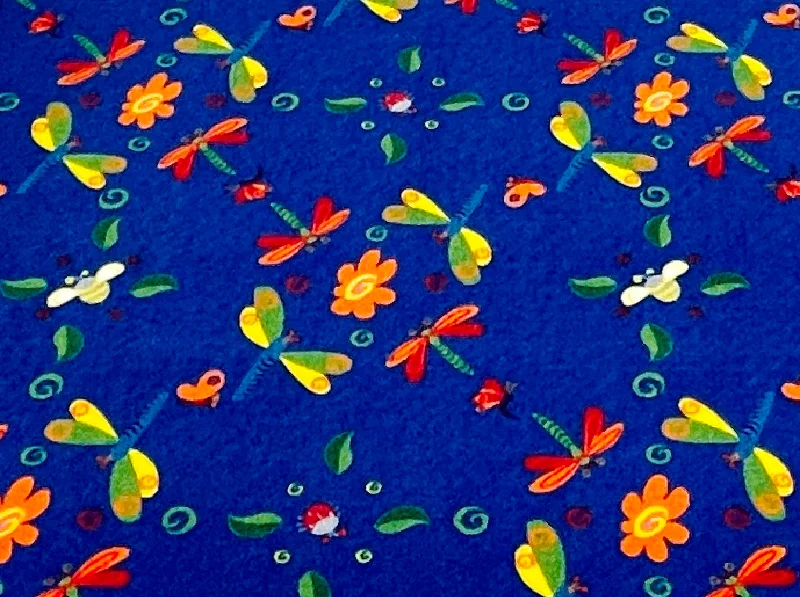 Dragonflies Children's Play Wall to Wall Carpet