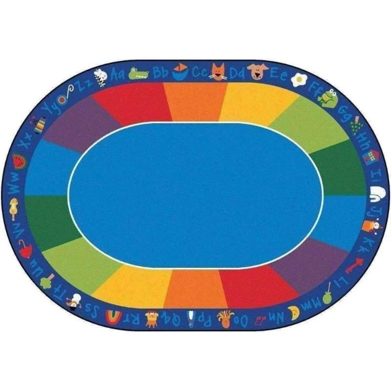 Fun with Phonics Oval Factory Second Rug