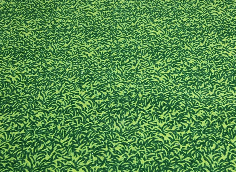 Grassy Green Wall to Wall Carpet