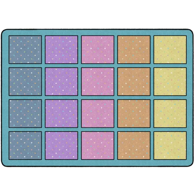 Happy Squares Seating Rug