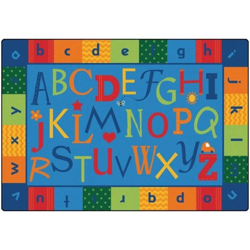 Alphabet Around Literacy Rug