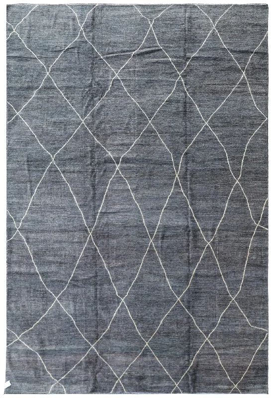 Moroccan Handwoven Tribal Rug, J74993