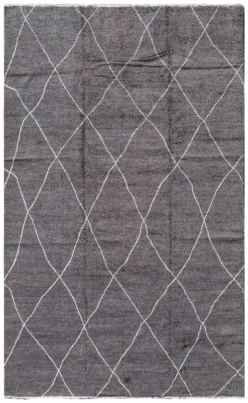 Moroccan Handwoven Tribal Rug, J74994