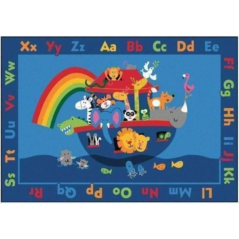 Noah's Alphabet Animals Factory Second Rug