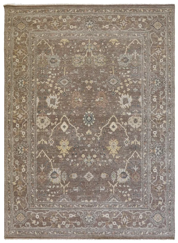 Oushak Handwoven Traditional Rug, J73825