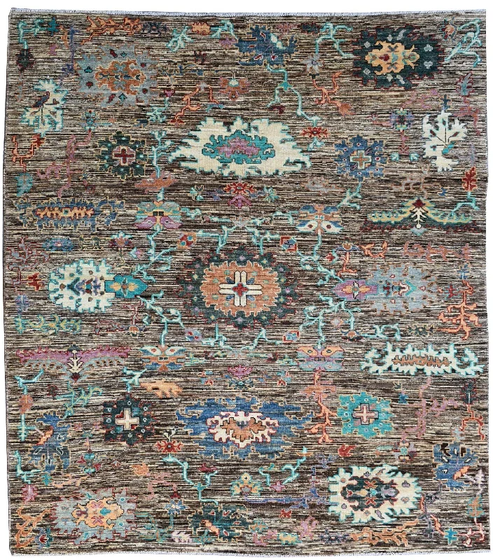 Oushak Handwoven Tribal Rug, J73924