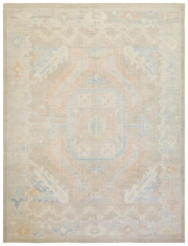 Oushak Handwoven Tribal Rug, J75114