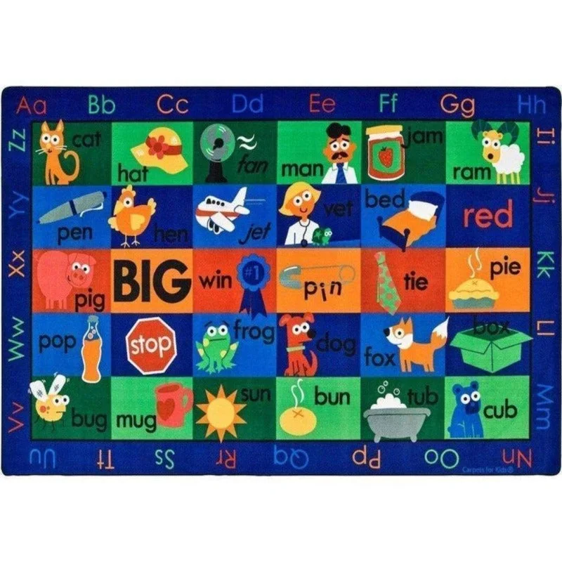 Rhyme Time Classroom Rug - Factory Second