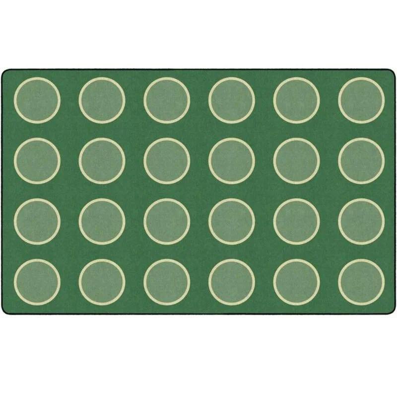 Sage Circles Seating Rug