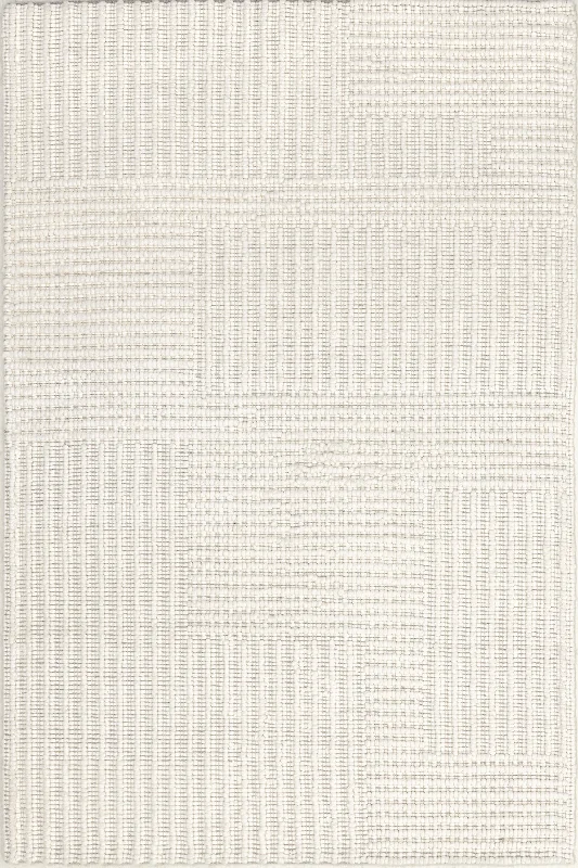 Skye Modern High-Low Rug | Ivory