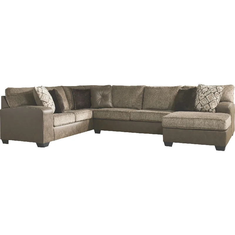 Abalone 3 Piece Sectional with Chaise