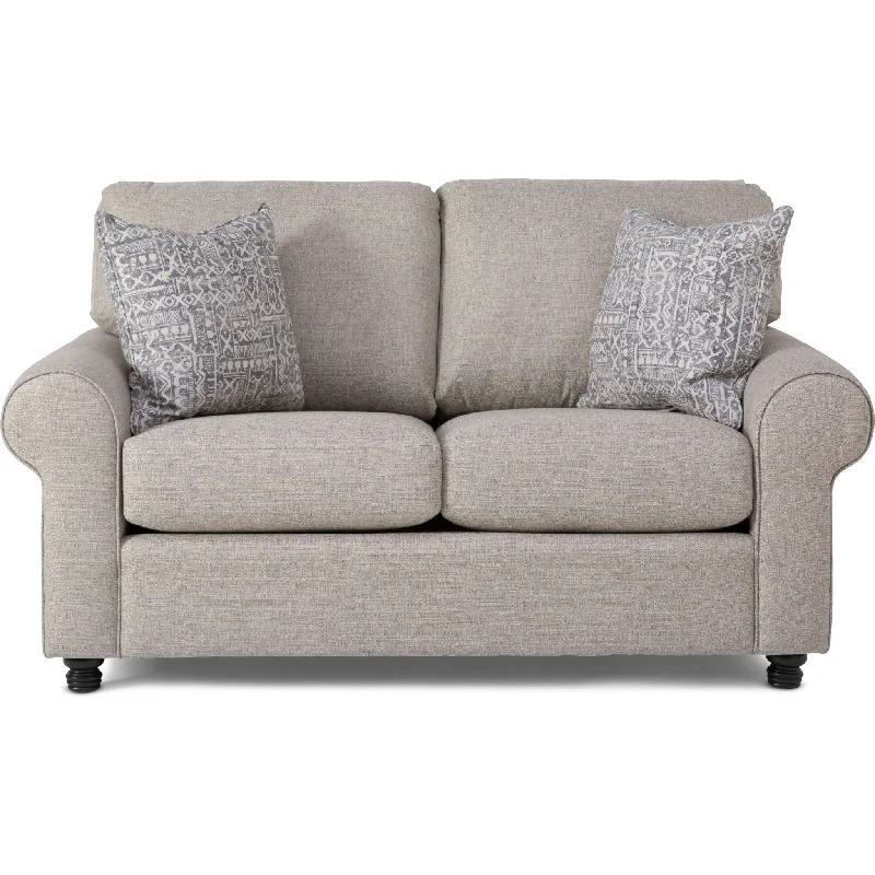 Alessandra Loveseat - Dancer Brown