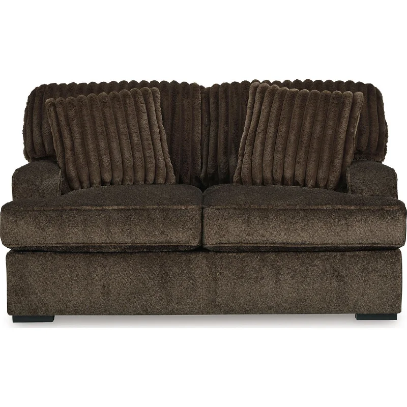 Aylesworth Loveseat - Chocolate