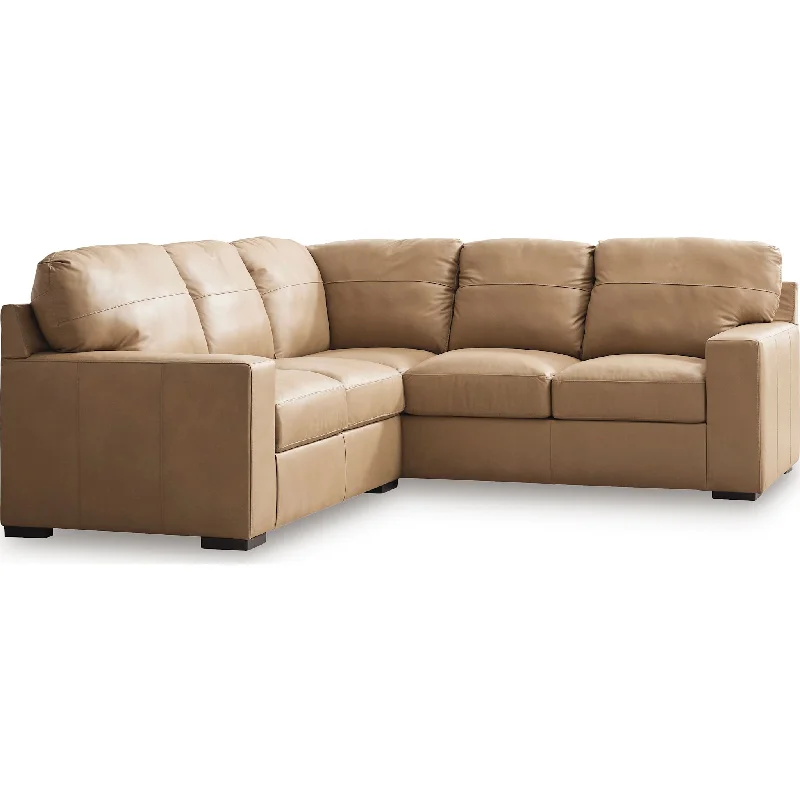 Bandon 2 Piece Sectional - Toffee