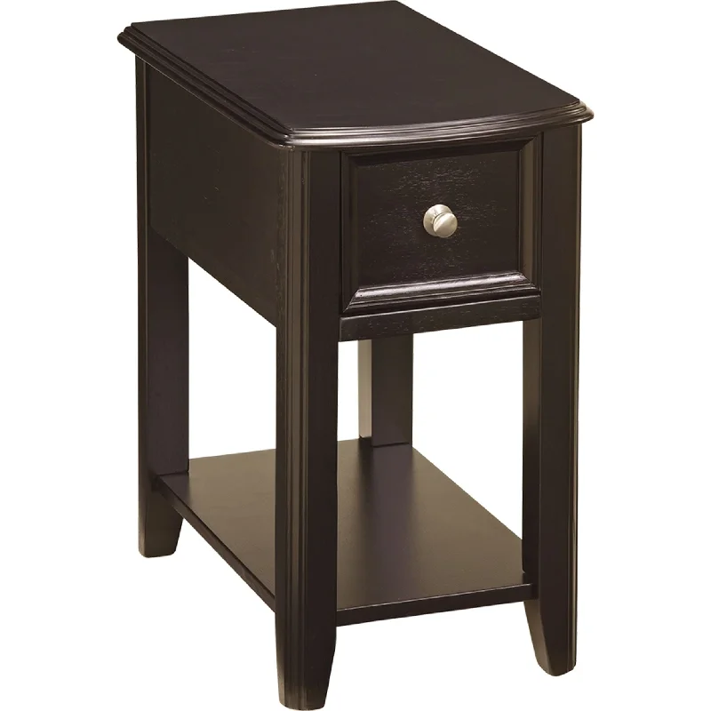 Breegin Chairside Table - Black