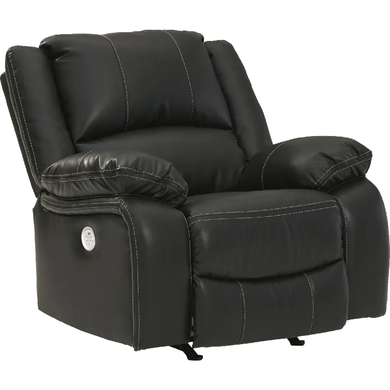 Calderwell Power Rocker Recliner - Black