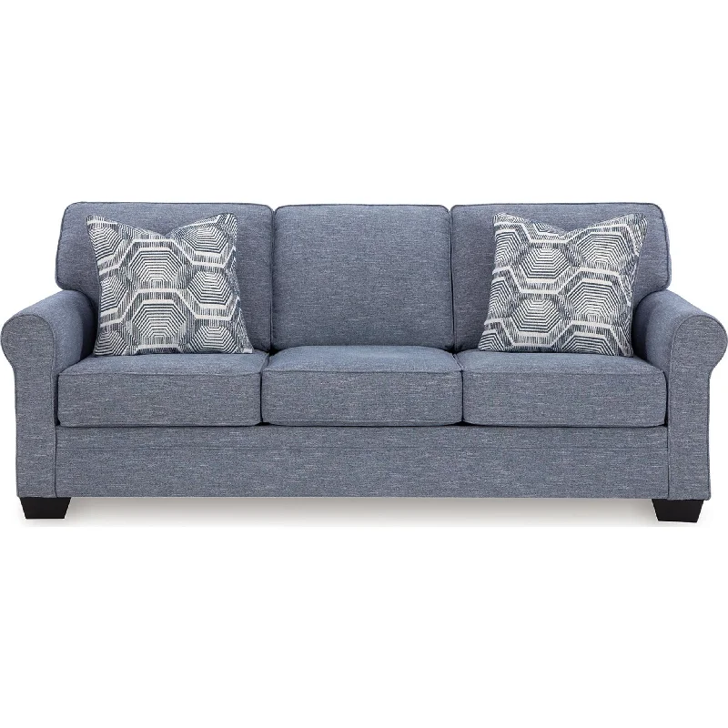 Carissa Manor Sofa - Denim