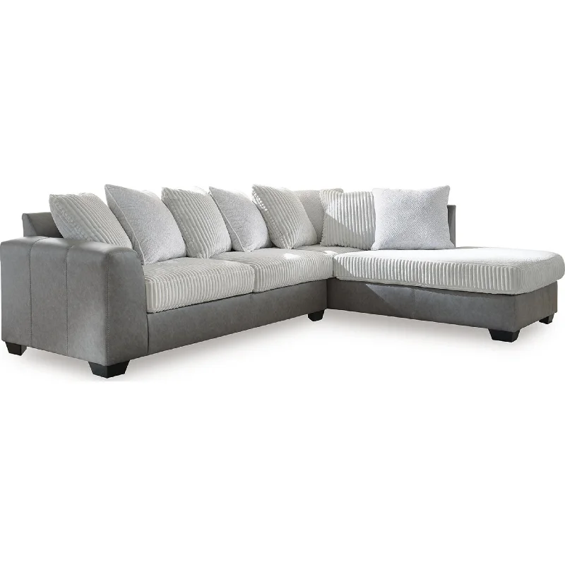 Clairette Court 2 Piece Sectional with Chaise