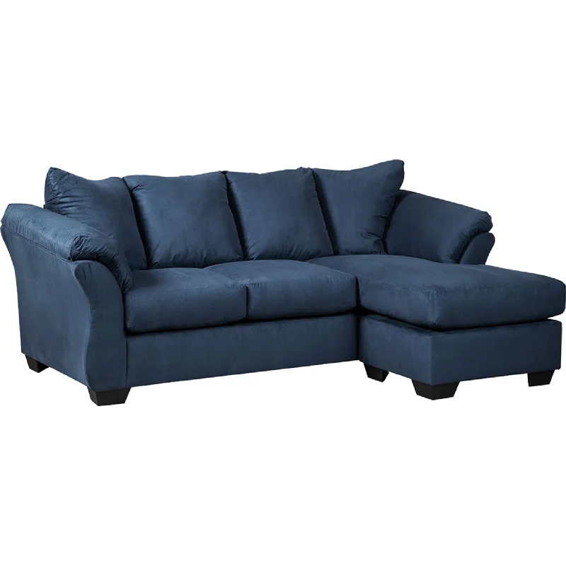 Darcy Sofa Chaise - Blue