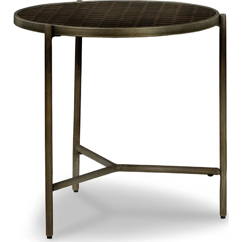 Doraley End Table - Brown/Gray