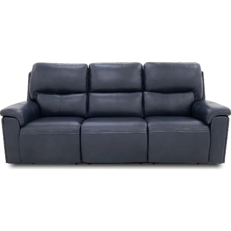 Edward Power Reclining Sofa with Immersive Audio - Sorrento Ocean