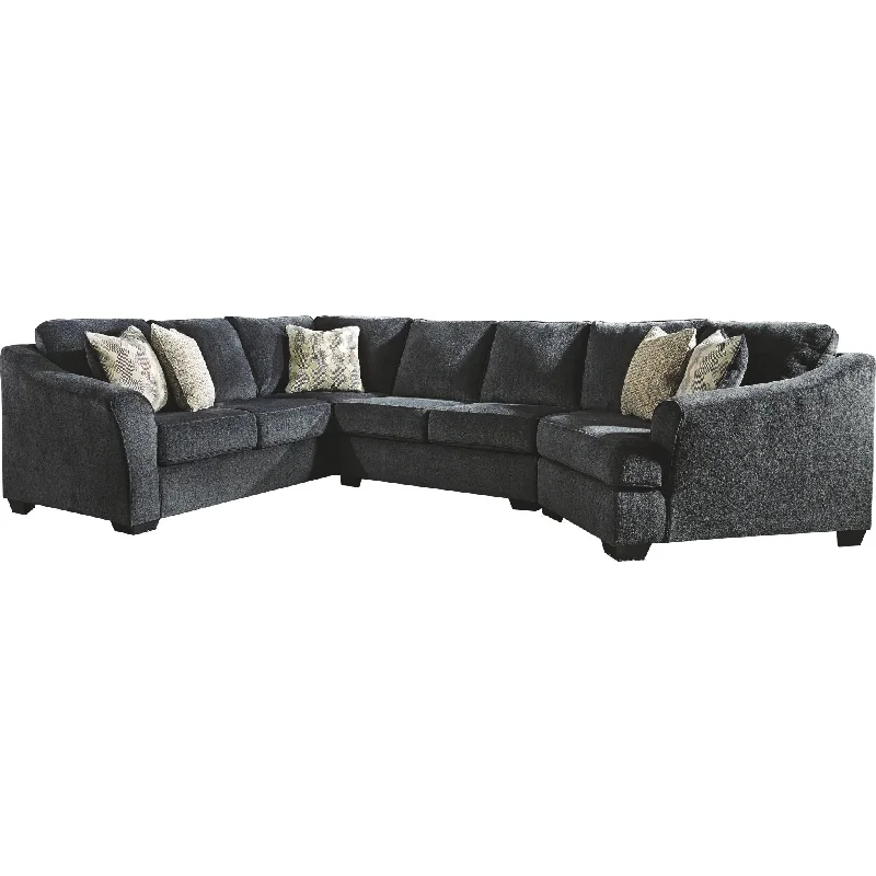 Eltmann 3 Piece Sectional with Cuddler