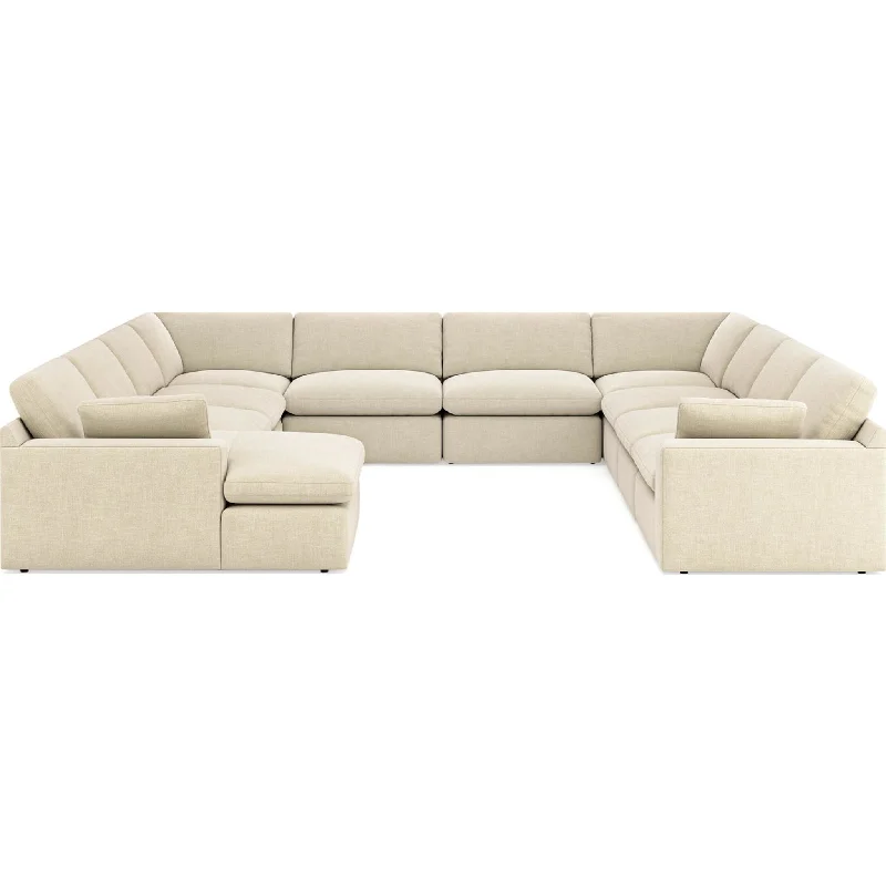 Elyza 10 Piece Modular Sectional with Chaise